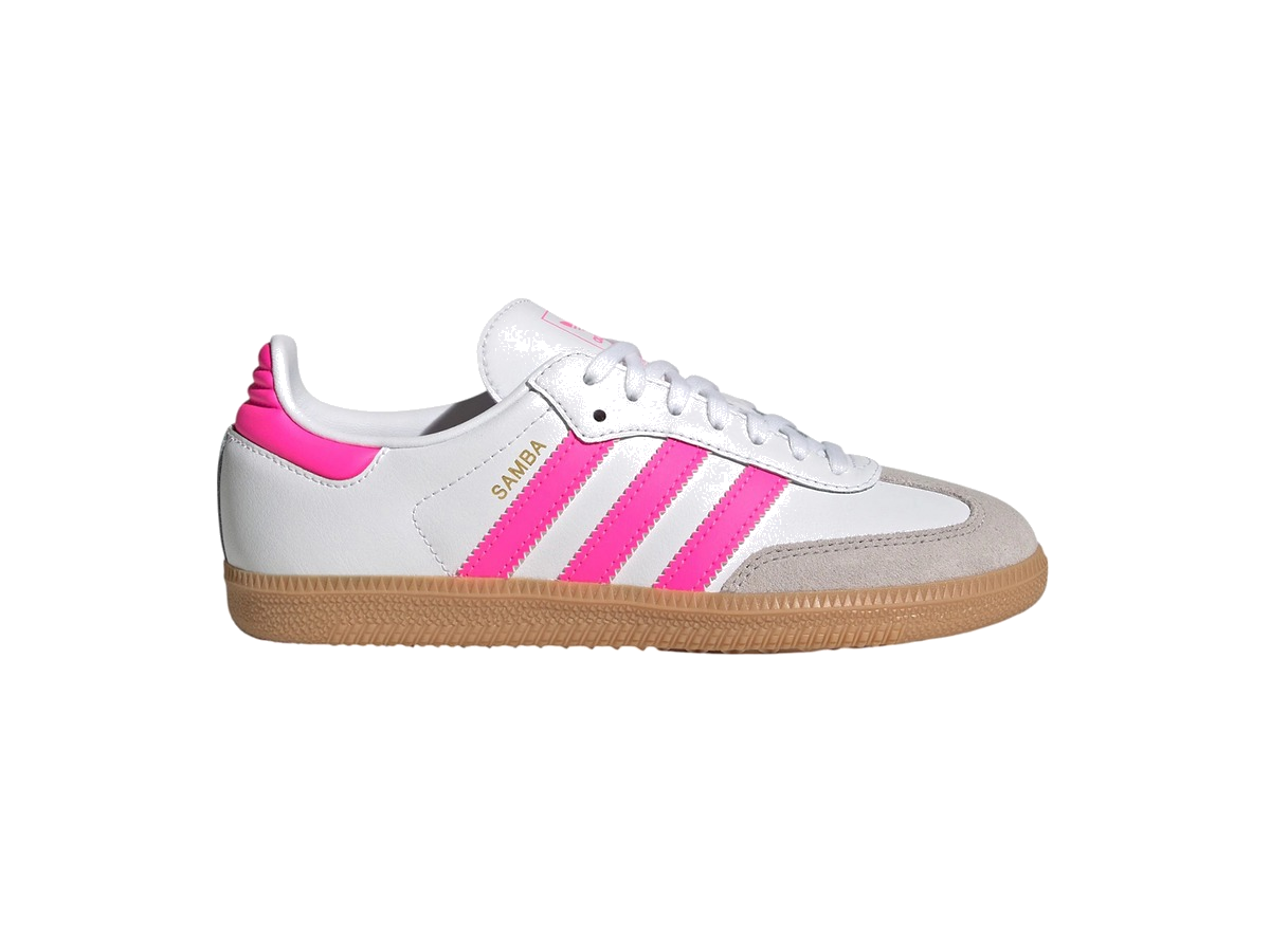 adidas Samba OG Cloud White Lucid Pink Gum (GS)