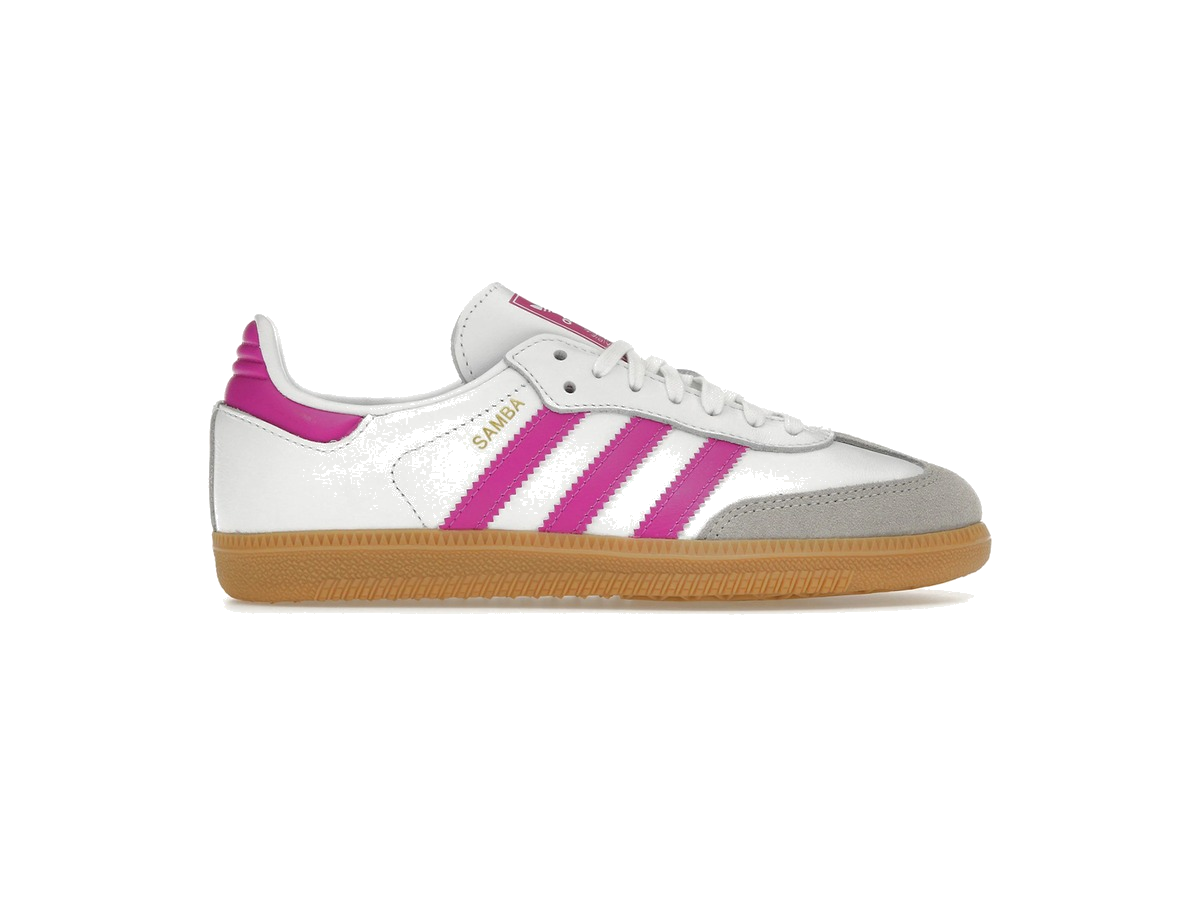 adidas Samba OG Footwear White Purple (Kids)