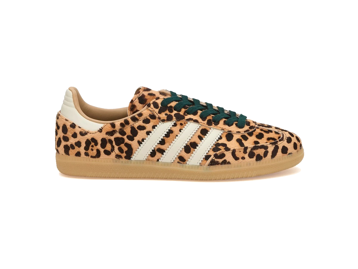 adidas Samba OG Leopard Magic Beige (Women's)