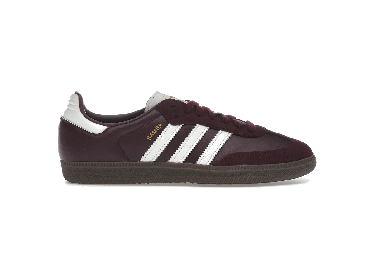 adidas Samba OG Maroon Off White Gum (Women's)