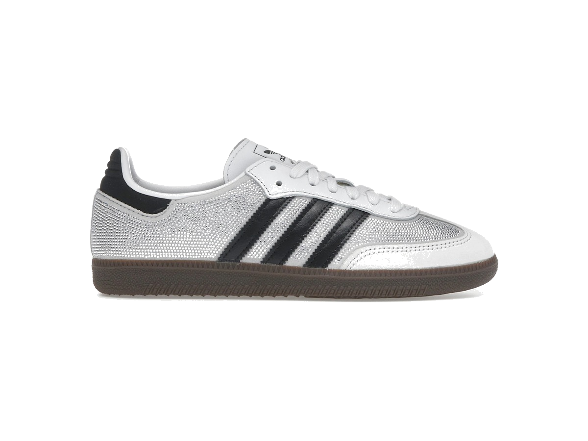 adidas Samba OG Rhinestone Crystal White Silver (Women's)