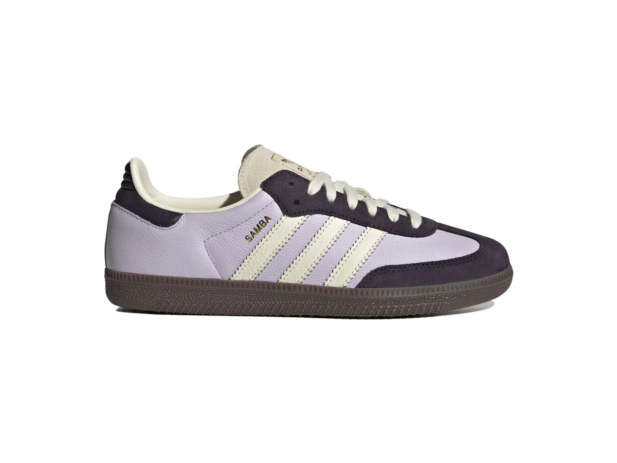 adidas Samba OG Silver Dawn Aurora Black (Women's)
