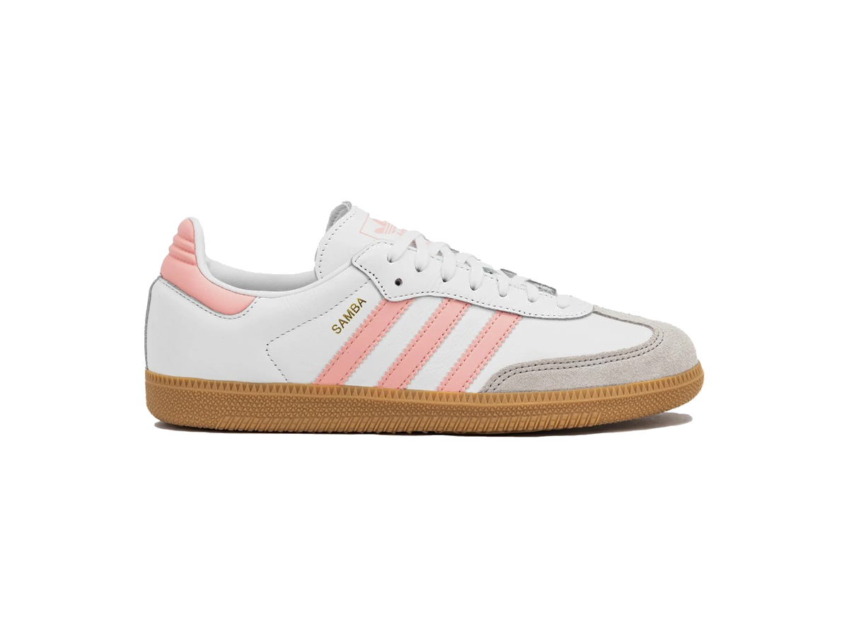 adidas Samba OG White Coral Pink (GS)