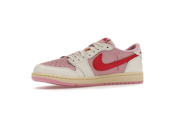 Jordan 1 Retro Low OG SP Travis Scott Sail Tropical Pink