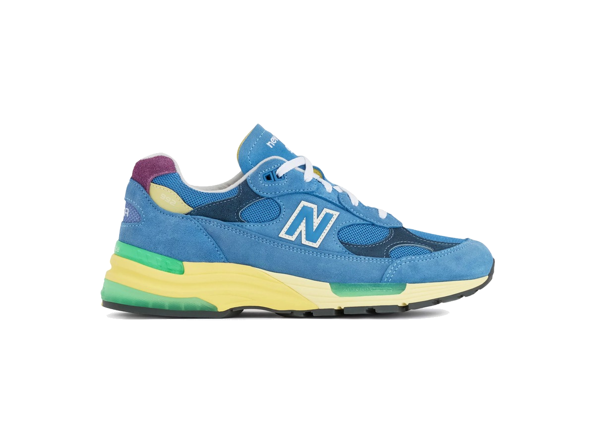 New Balance 992 MiUSA Sea Stone Green Apple