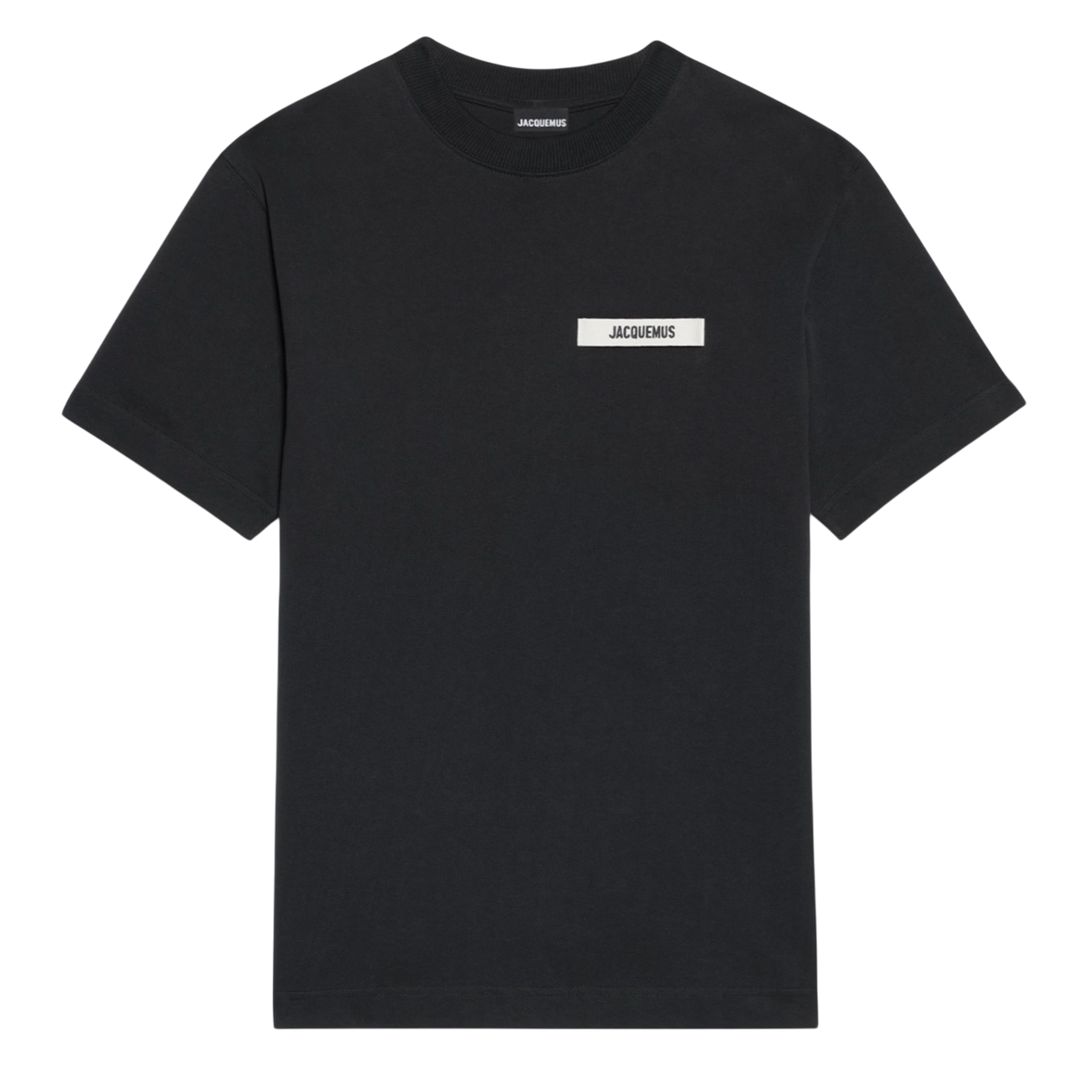 Le t-shirt Gros Grain Jacquemus Black – vue principale