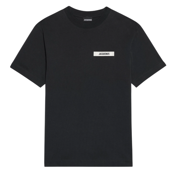 Le t-shirt Gros Grain Jacquemus Black – vue principale