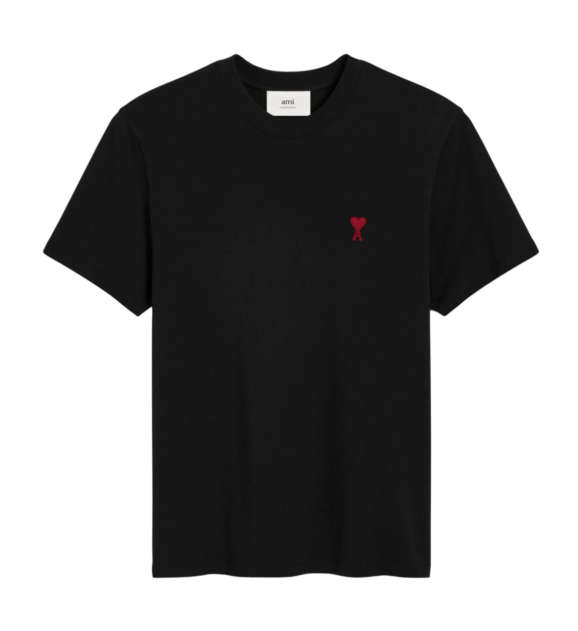 T-shirt Noir Ami de Coeur en Coton – vue principale