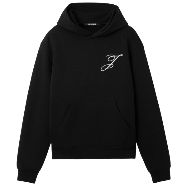 Le Hoodie Logo Jacquemus Noir – vue principale