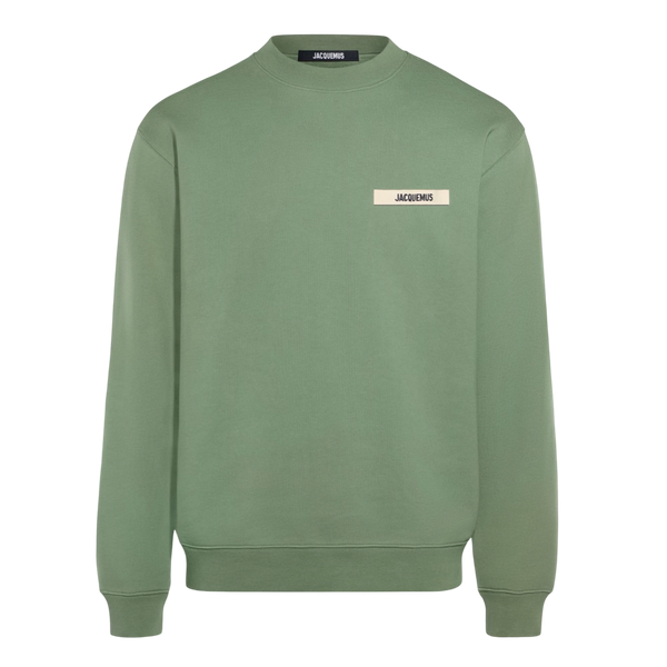 Le Sweatshirt Gros Grain Jacquemus Khaki – vue principale