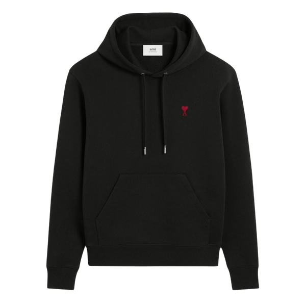 Hoodie Noir Ami de Coeur en Coton – vue principale