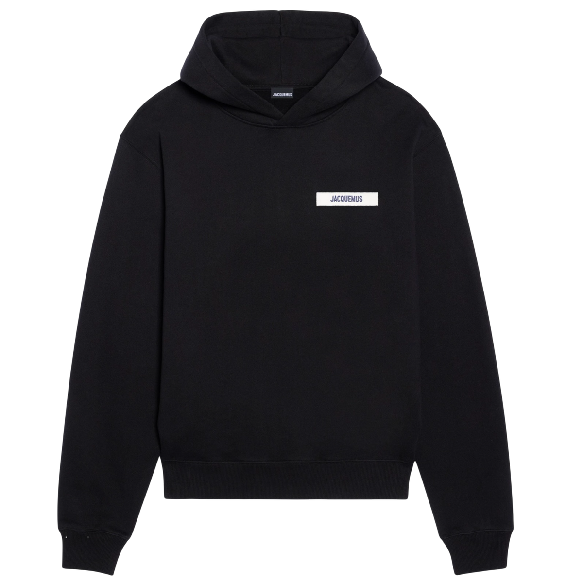 Le Hoodie Gros Grain Jacquemus Black – vue principale