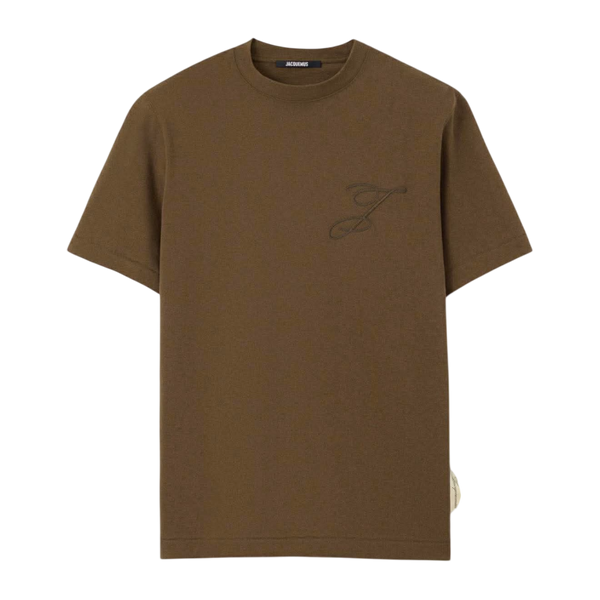 Le t-shirt Logo Jacquemus Khaki – vue 2