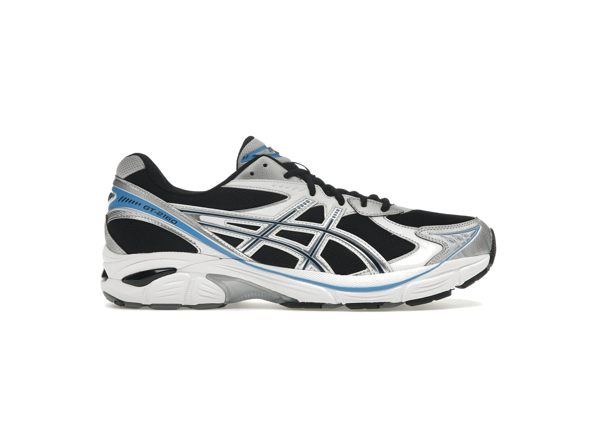 ASICS GT-2160 Black Pure Silver Bright Blue