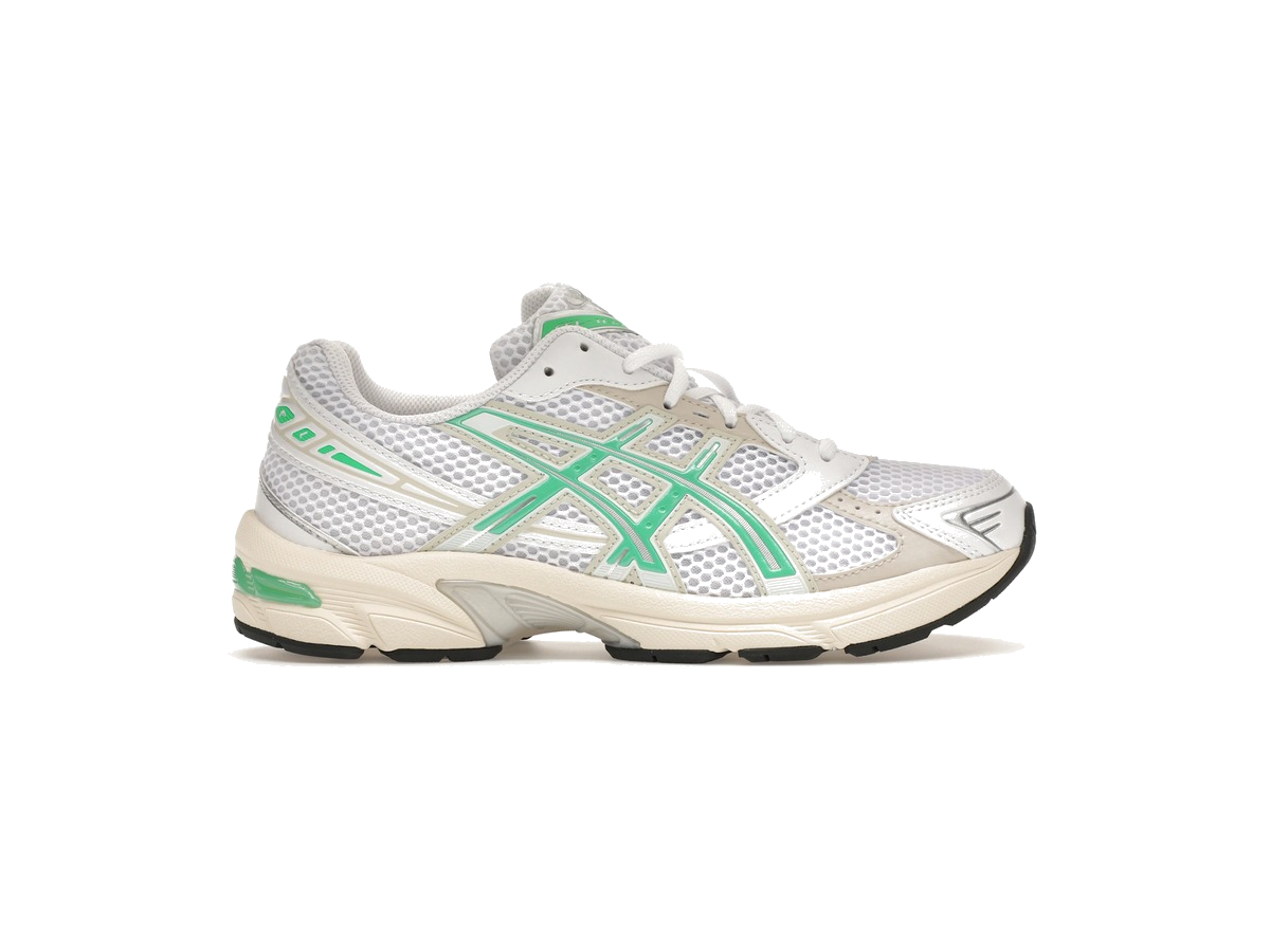 ASICS Gel-1130 White Malachite Green Off White Midsole (Women's)