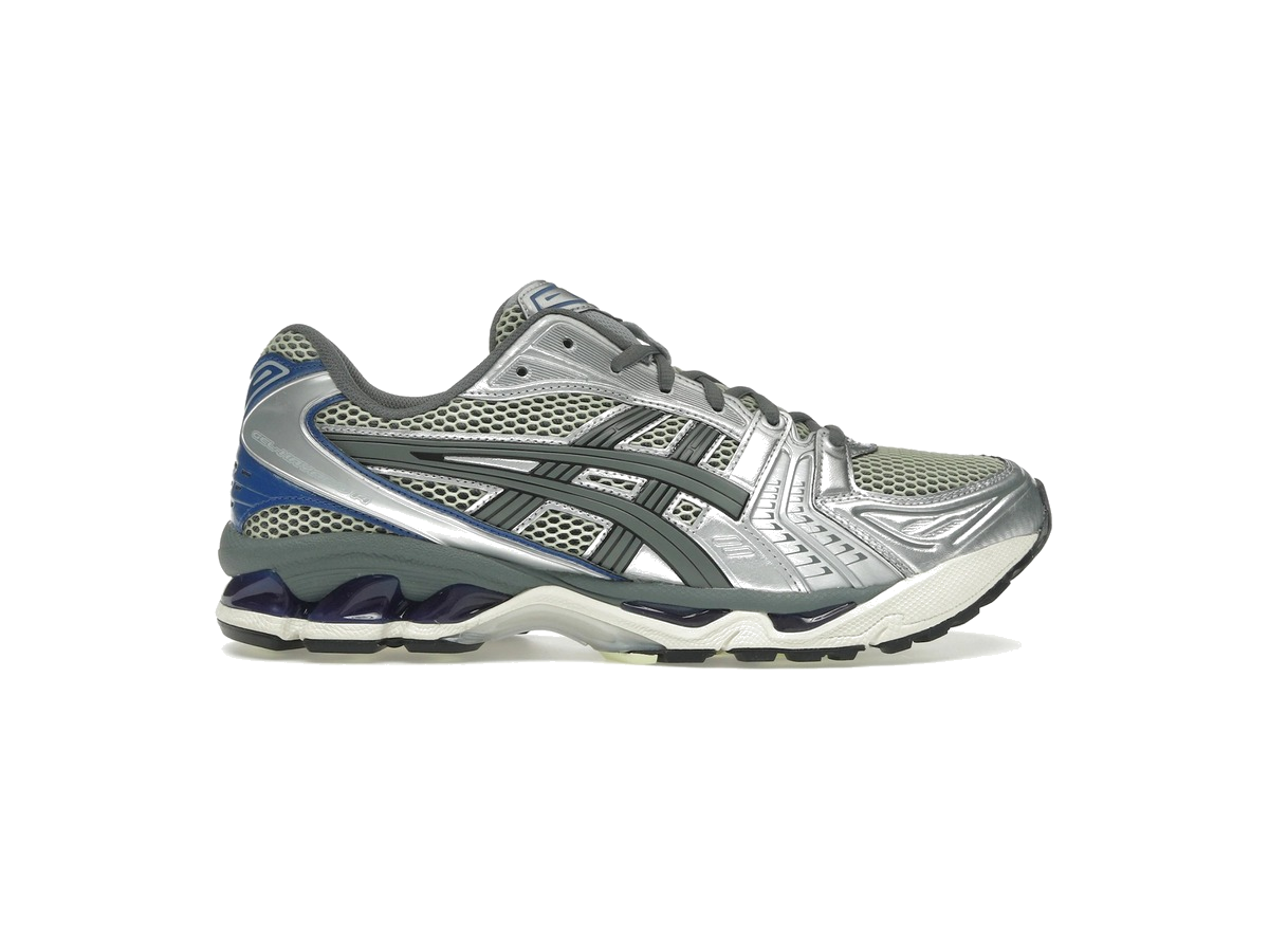 ASICS Gel-Kayano 14 Soft Yellow Asics Blue
