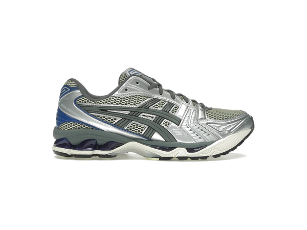ASICS Gel-Kayano 14 Soft Yellow Asics Blue