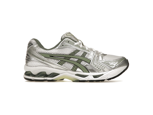 ASICS Gel-Kayano 14 White Pure Silver Slate Grey Sage