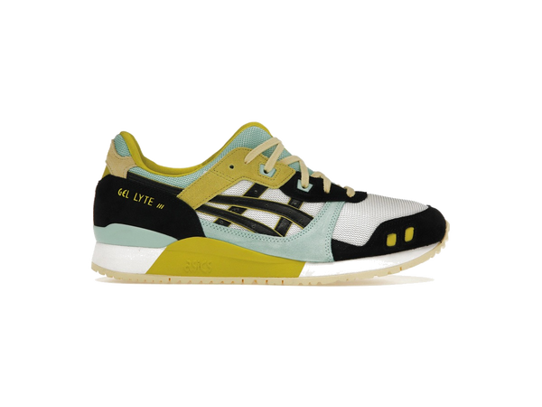 ASICS Gel-Lyte III OG White Black Moss Green Blue