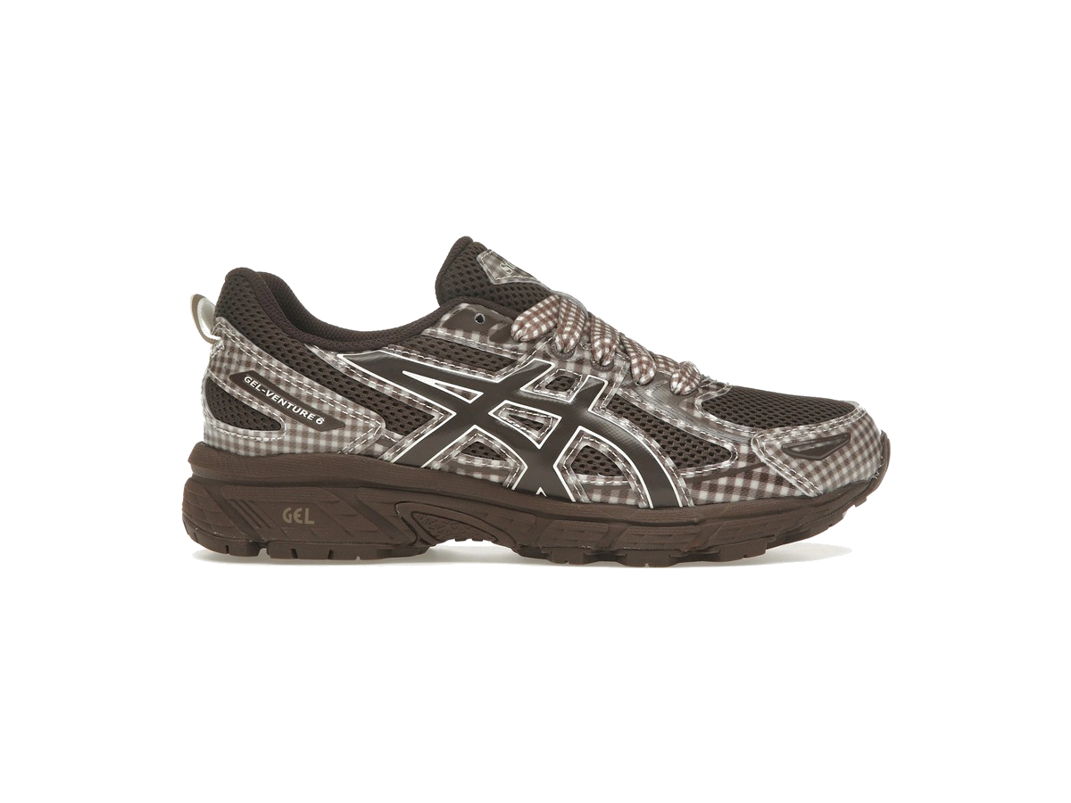ASICS Gel-Venture 6 Story mfg. Reddish Brown Gingham