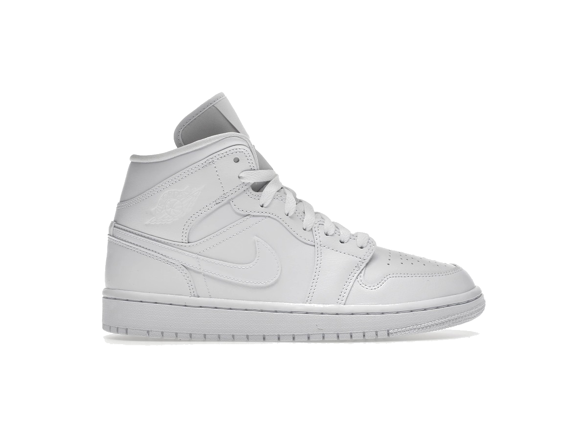 Air Jordan Mid Triple White (2022) (Women's)