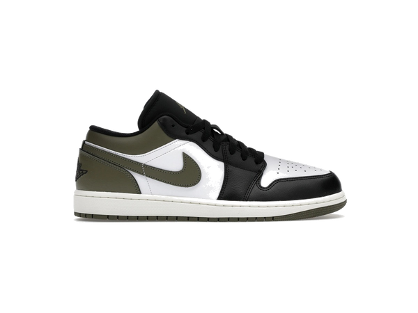 Jordan 1 Low Black Toe Medium Olive
