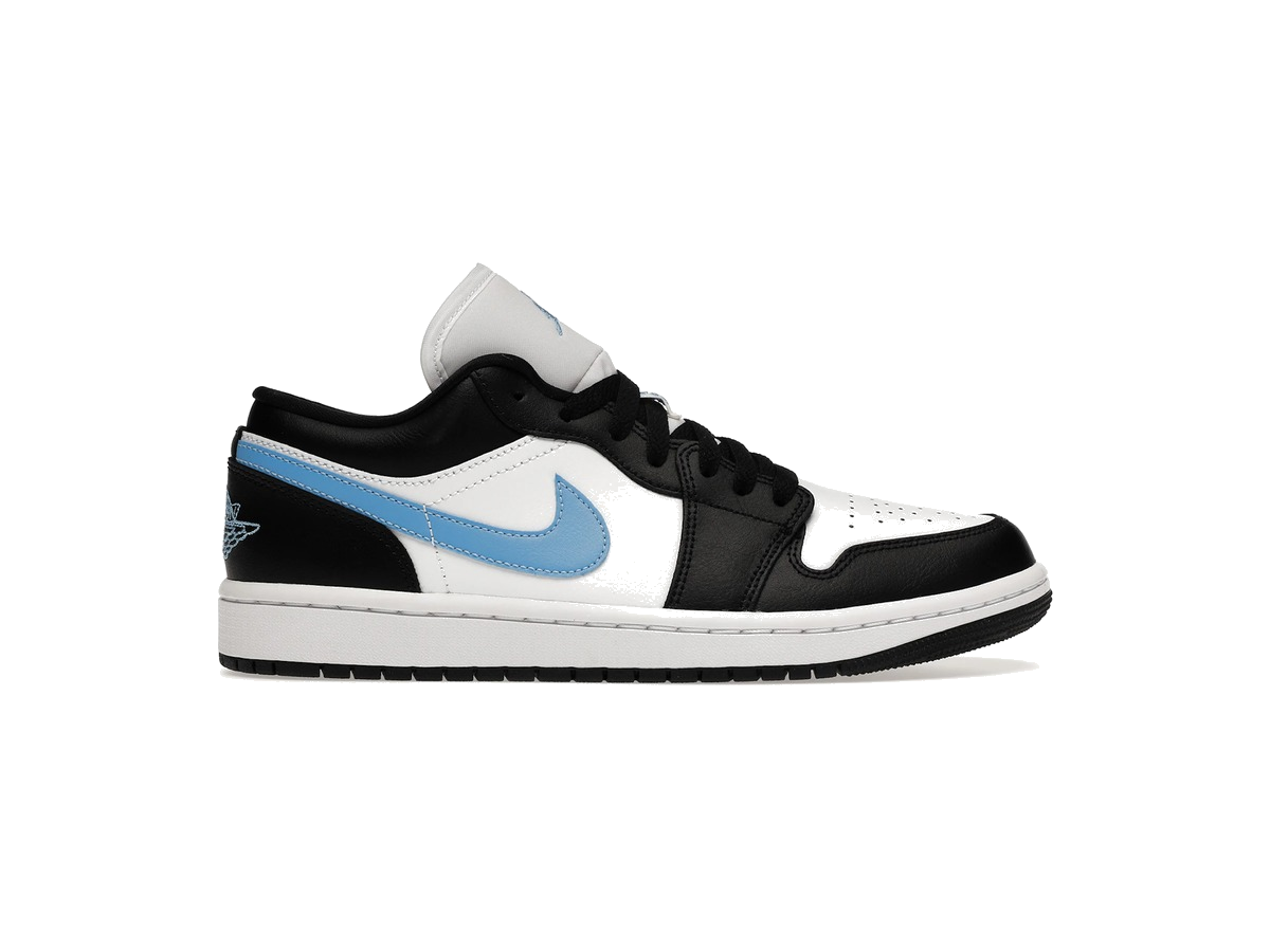 Jordan 1 Low Black University Blue White (Women's)