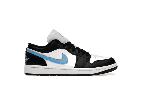 Jordan 1 Low Black University Blue White (Women's)