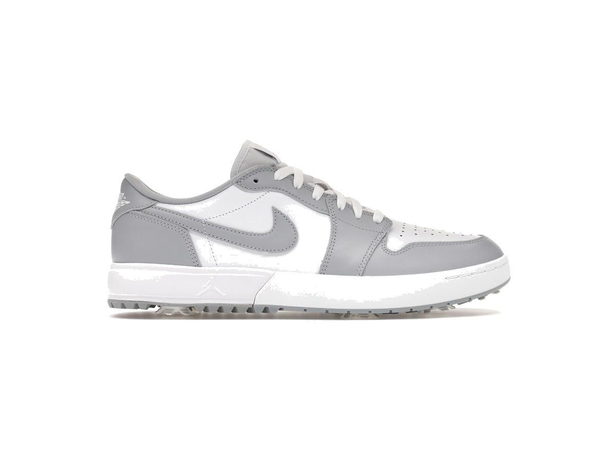 Jordan 1 Low Golf Spiked Wolf Grey White