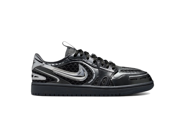 Jordan 1 Low Method of Make V3 Black Metallic Silver (Women's)