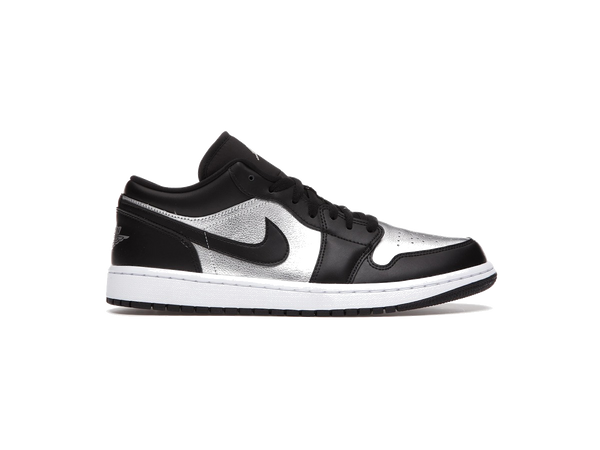 Jordan 1 Low SE Black Metallic Silver (Women's)