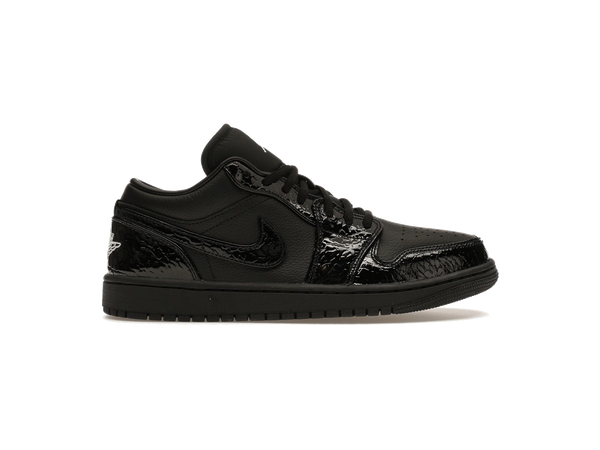 Jordan 1 Low SE Patent Elephant Black (Women's)