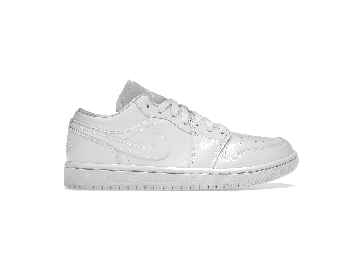 Jordan 1 Low Triple White (2022) (Women's)