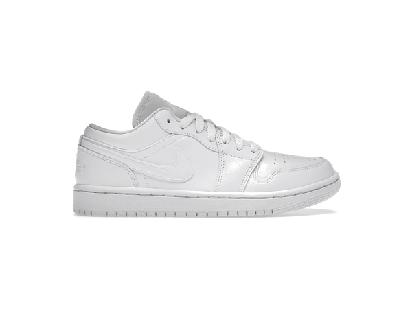 Jordan 1 Low Triple White (2022) (Women's)