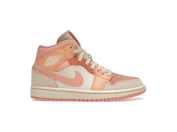 Jordan 1 Mid Apricot Orange (Women's)