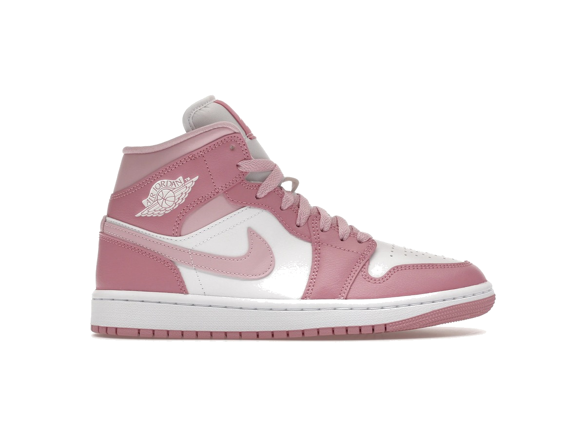 Jordan 1 Mid Elemental Pink Iced Carmine (Women's)