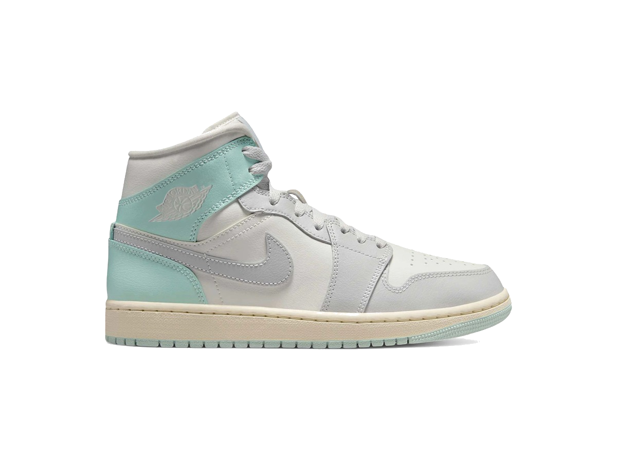 Jordan 1 Mid Football Grey Igloo (Women's)