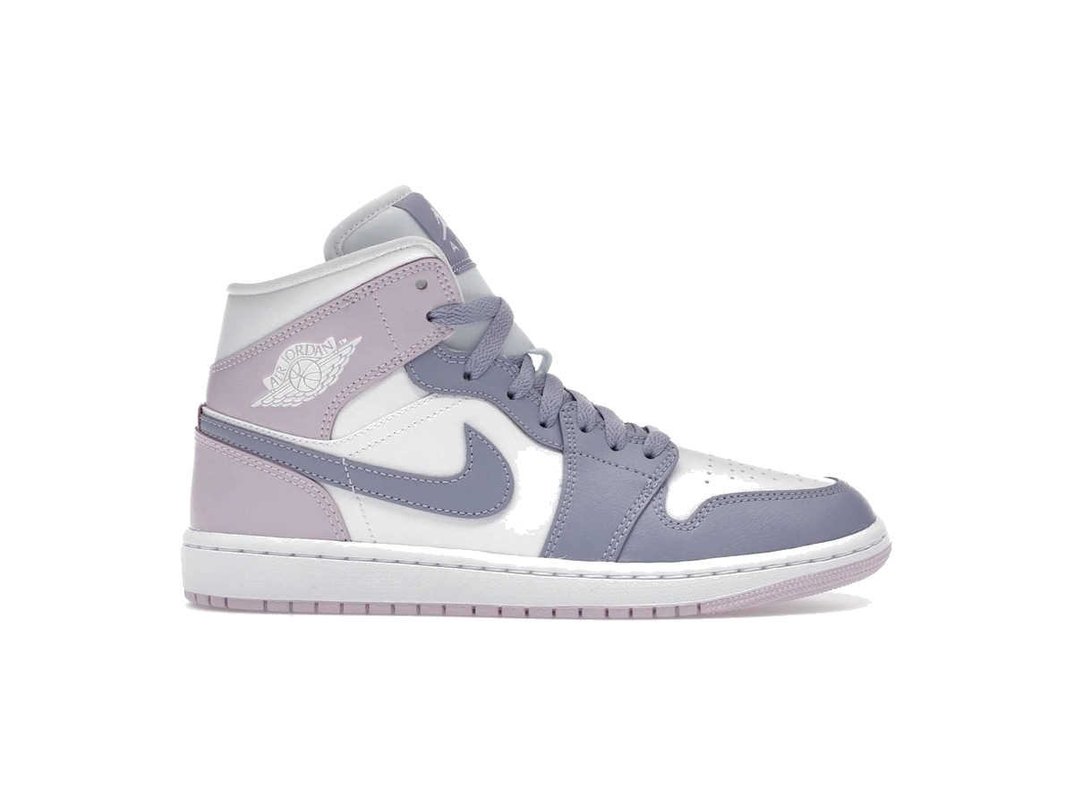 Jordan 1 Mid Indigo Haze Doll White (Women's)