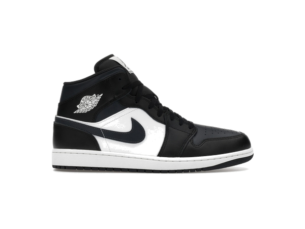 Jordan 1 Mid Off Noir Toe