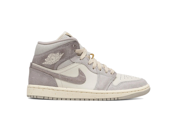 Jordan 1 Mid SE Light Iron Ore Enigma Stone (Women's)