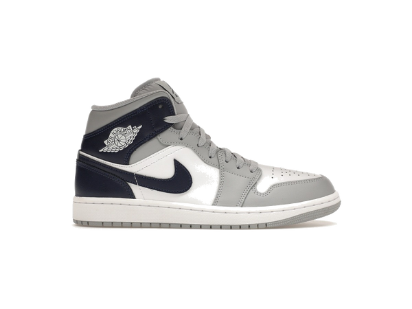 Jordan 1 Mid Wolf Grey Midnight Navy