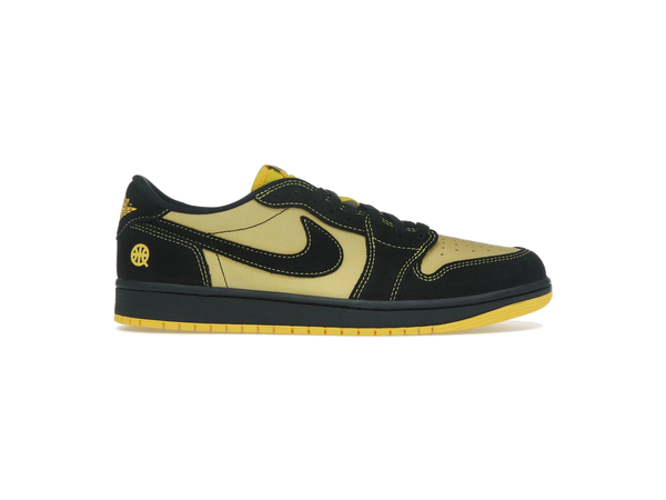 Jordan 1 Retro Low OG Quai 54 Black Tour Yellow Red