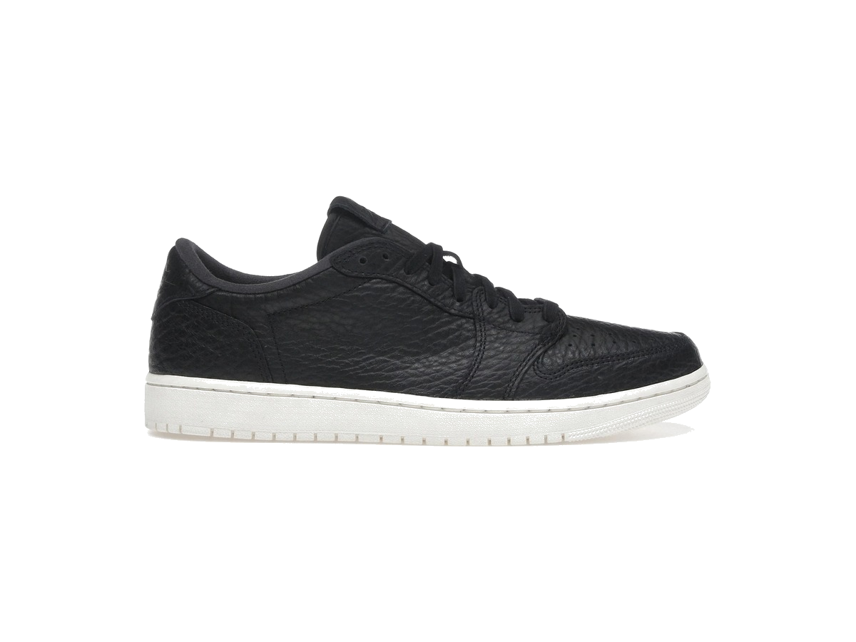 Jordan 1 Retro Low Swooshless Black (2025)