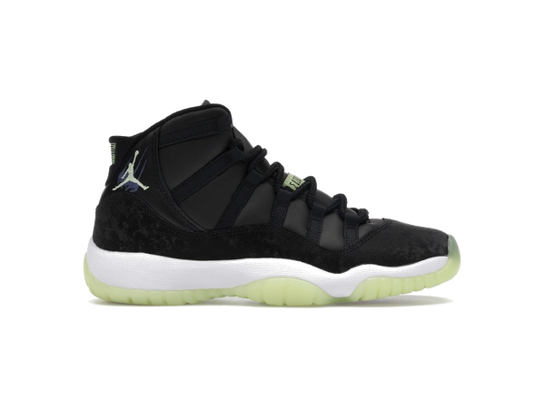 Jordan 11 Retro Black Barely Volt (GS)