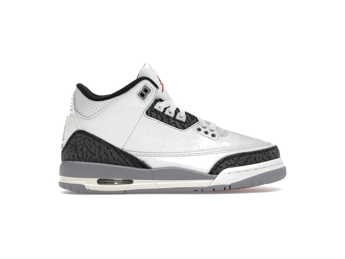 Jordan 3 Retro Cement Grey (GS)