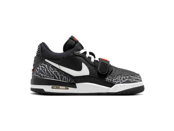 Jordan Legacy 312 Low Black White Safety Orange (GS)