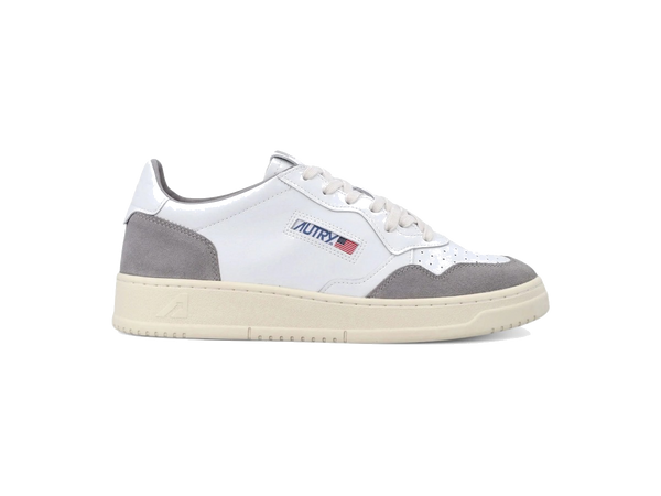 Autry Medalist Leather Low White Vapor