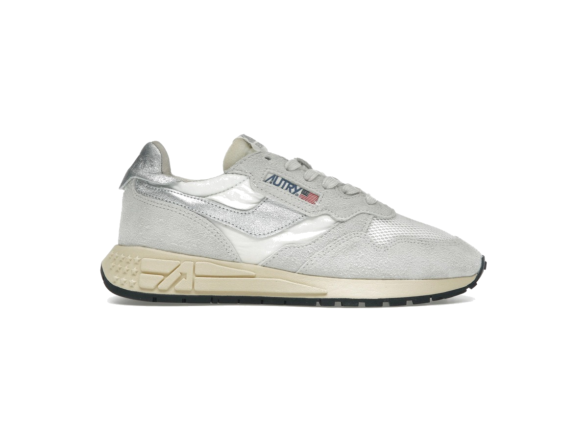 Autry Reelwind Low White Silver (Women's)