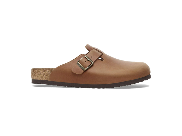 Birkenstock Boston Oiled Leather Cognac