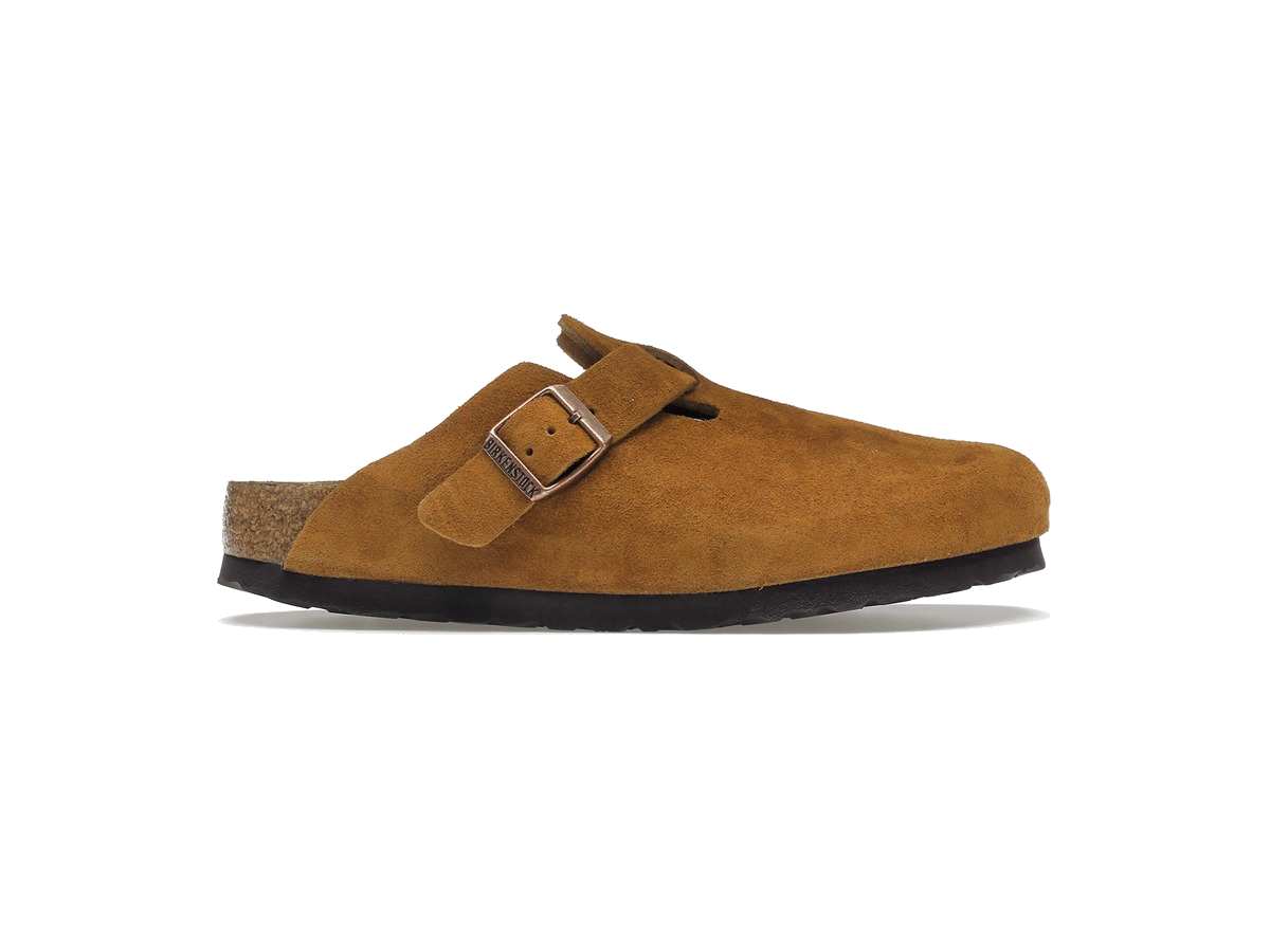 Birkenstock Boston Soft Footbed Suede Mink